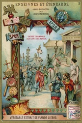 Triumphaler Einzug eines römischen Hauptmanns